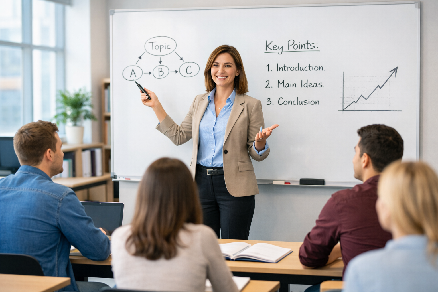 Apresentação de professora